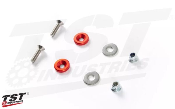 TST License Plate Nut Bolt Universal